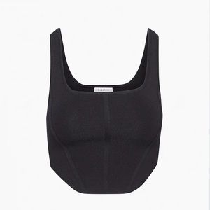Aritzia babaton sculpt knit bustier tank